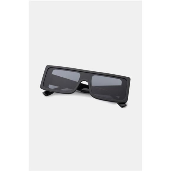Polycarbonate Frame Rectangle Sunglasses - Picture 10 of 14